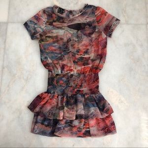 Multi colored sun dress